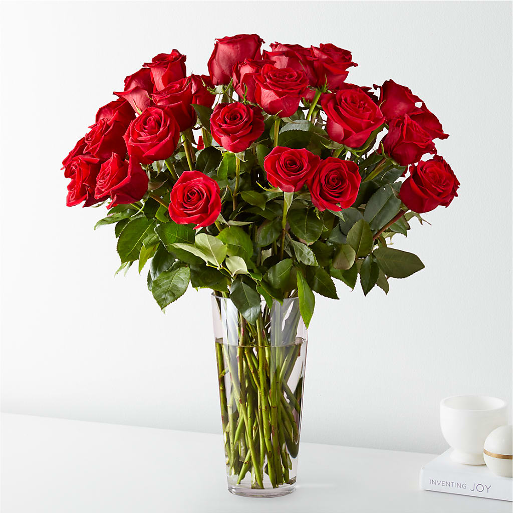 Long Stem Red Rose Bouquet – Knaup Floral Inc, Cape Girardeau MO