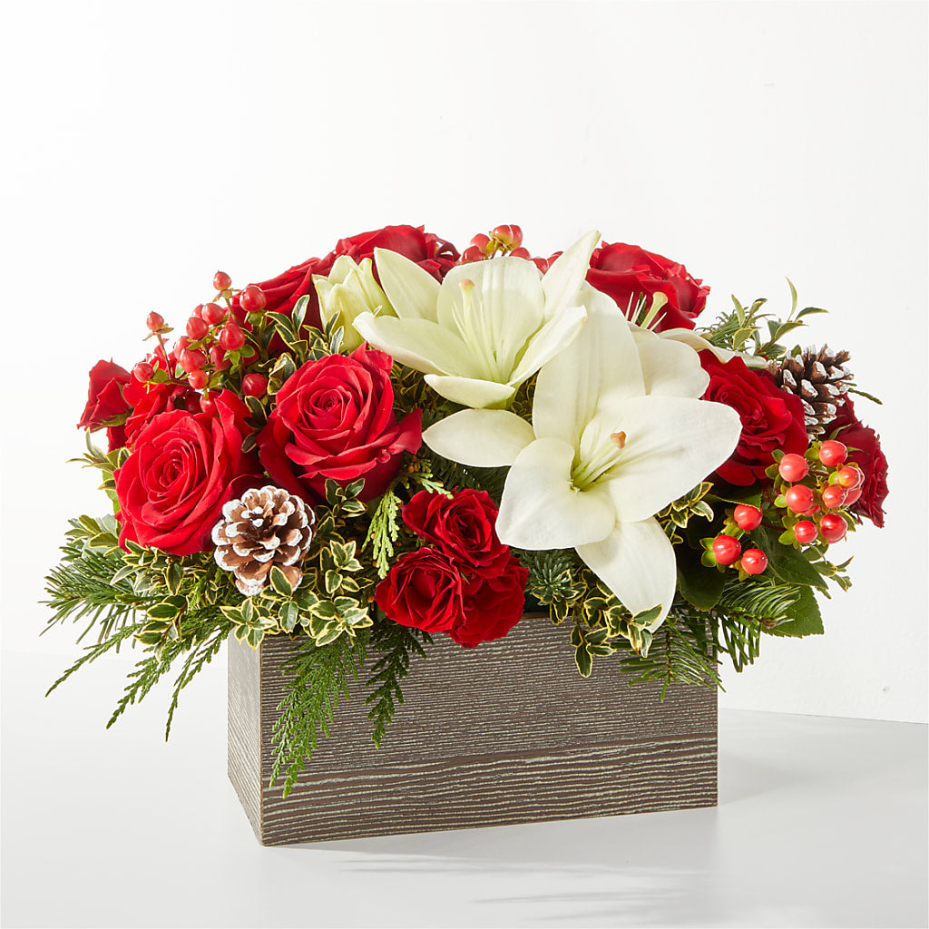 Snowy Wonderland Bouquet – Knaup Floral Inc, Cape Girardeau MO