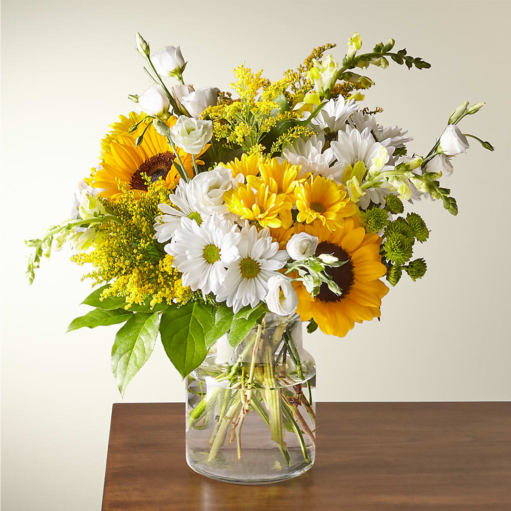 Hello Sunshine Bouquet – Knaup Floral Inc, Cape Girardeau MO
