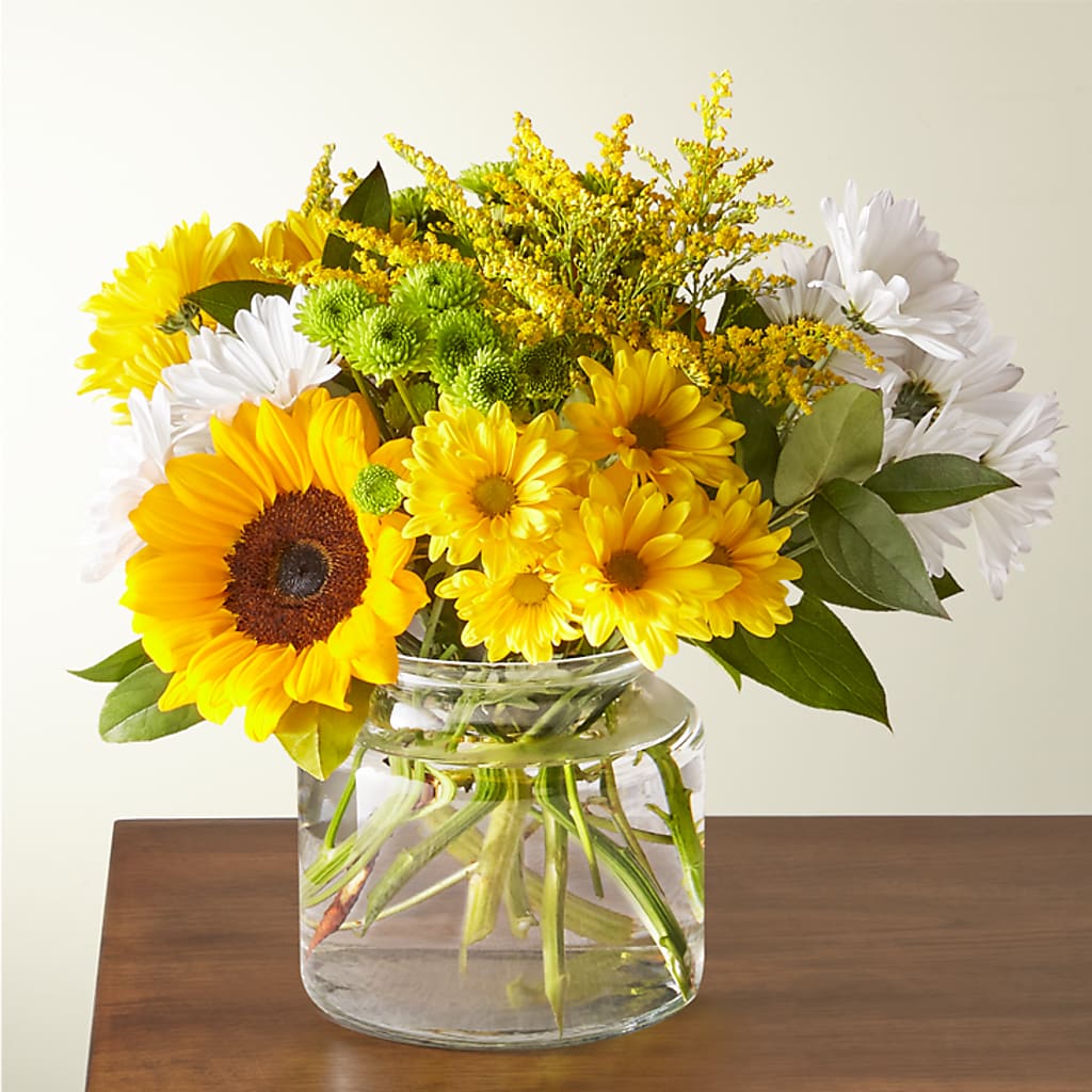 Hello Sunshine Bouquet – Knaup Floral Inc, Cape Girardeau MO