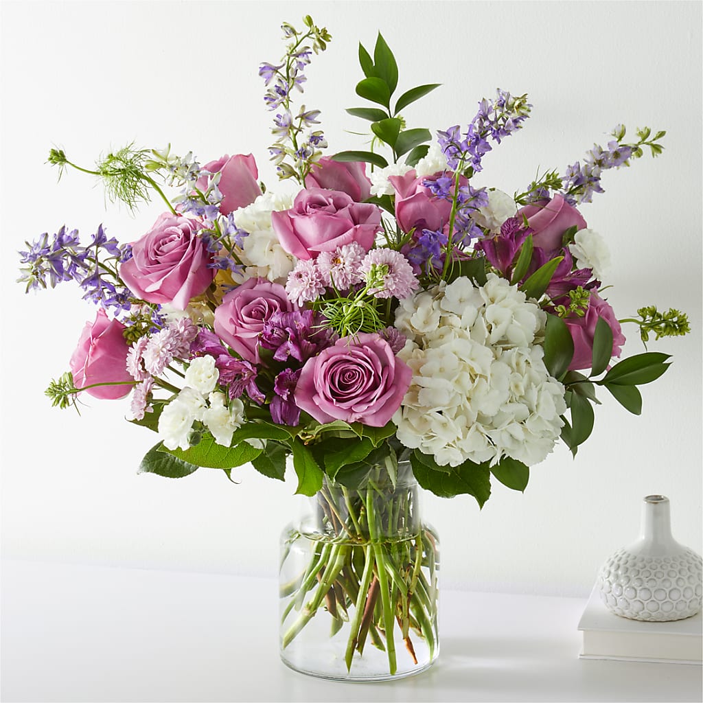 Violet Caress Bouquet – Knaup Floral Inc, Cape Girardeau MO