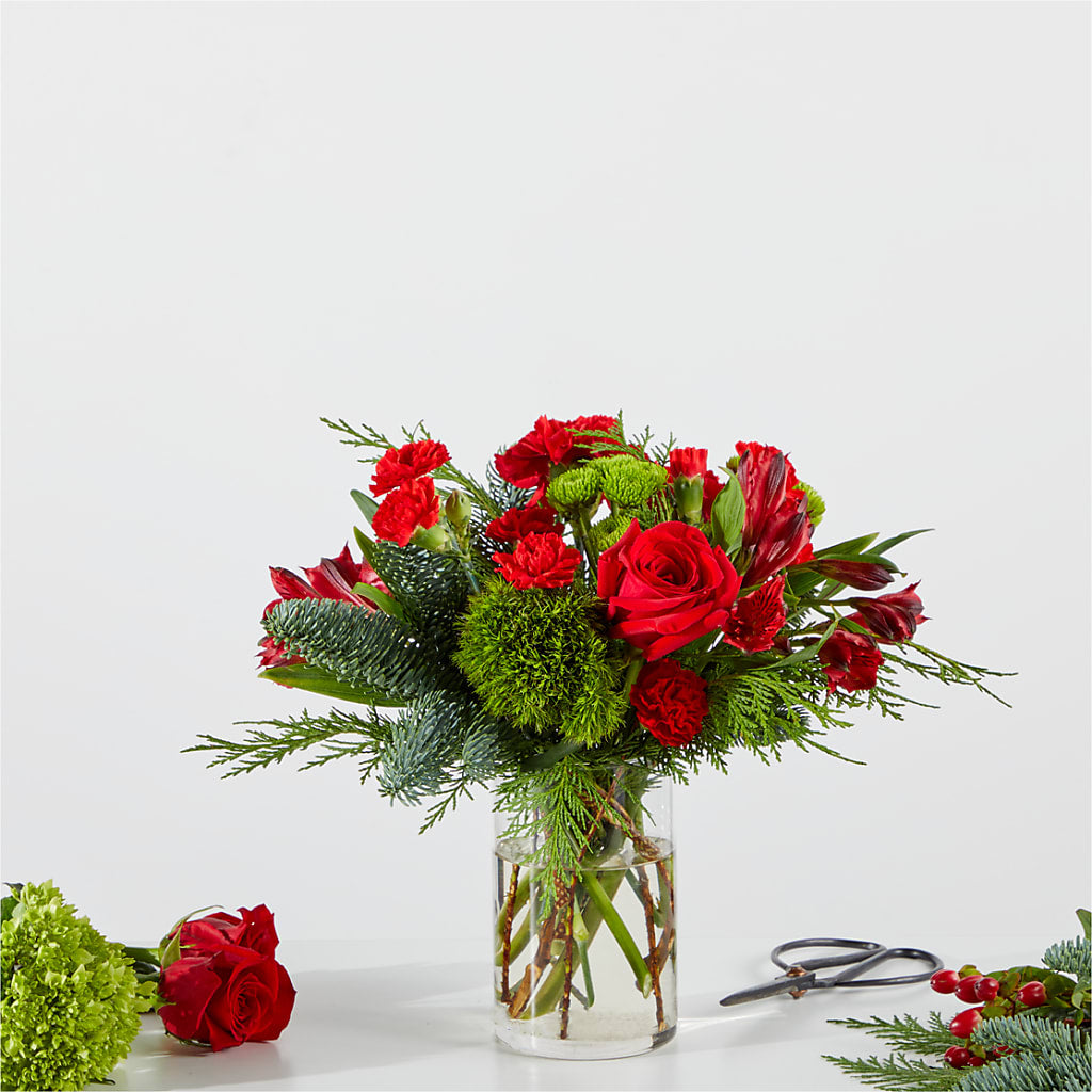 Merry Moment Bouquet – A Florist Original – Knaup Floral Inc, Cape Girardeau MO