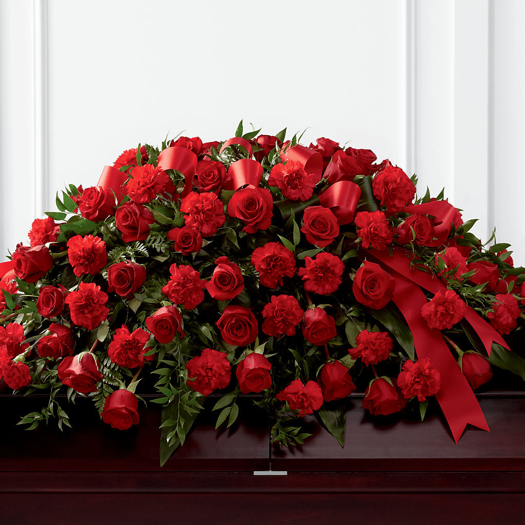 Tribute of Life Casket Spray – Knaup Floral Inc, Cape Girardeau MO