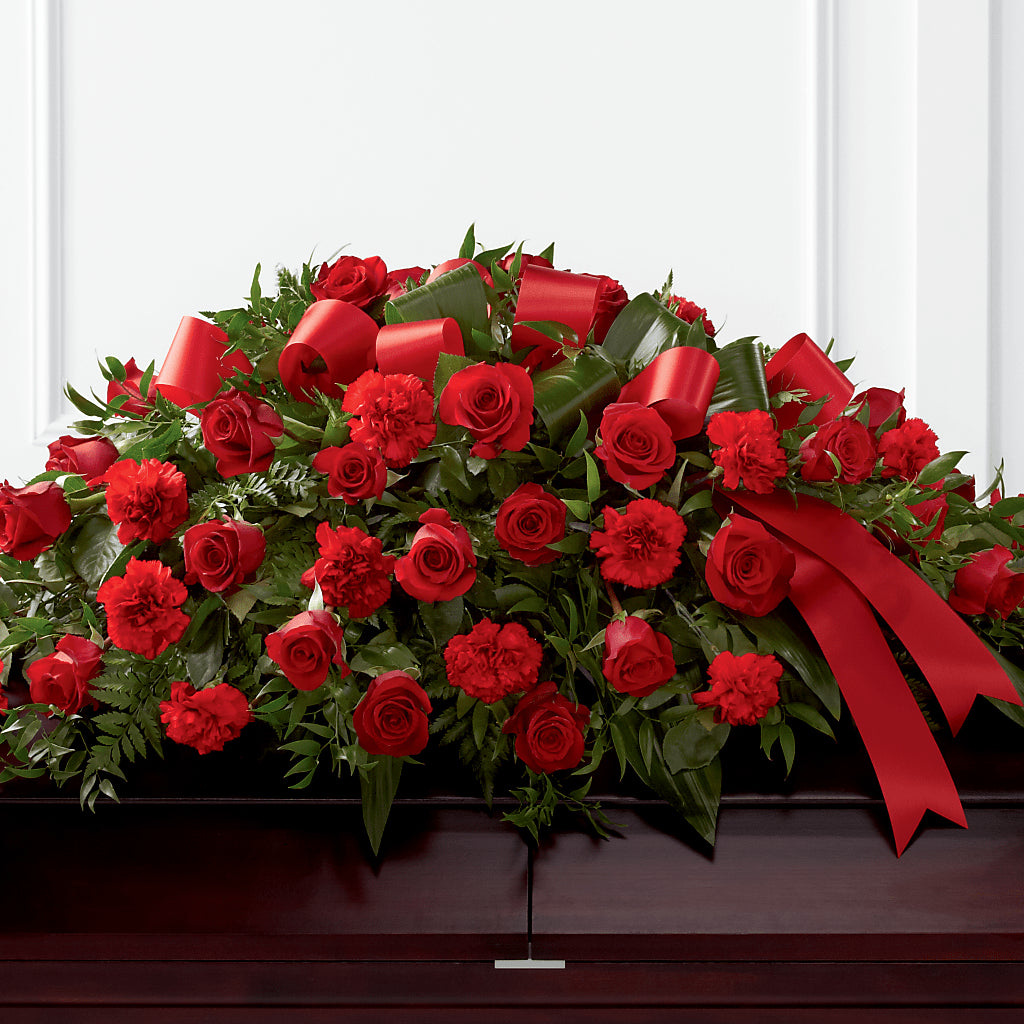 Tribute of Life Casket Spray – Knaup Floral Inc, Cape Girardeau MO
