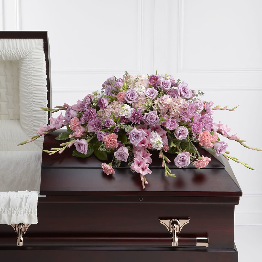 Immorata Casket Spray – Knaup Floral Inc, Cape Girardeau MO