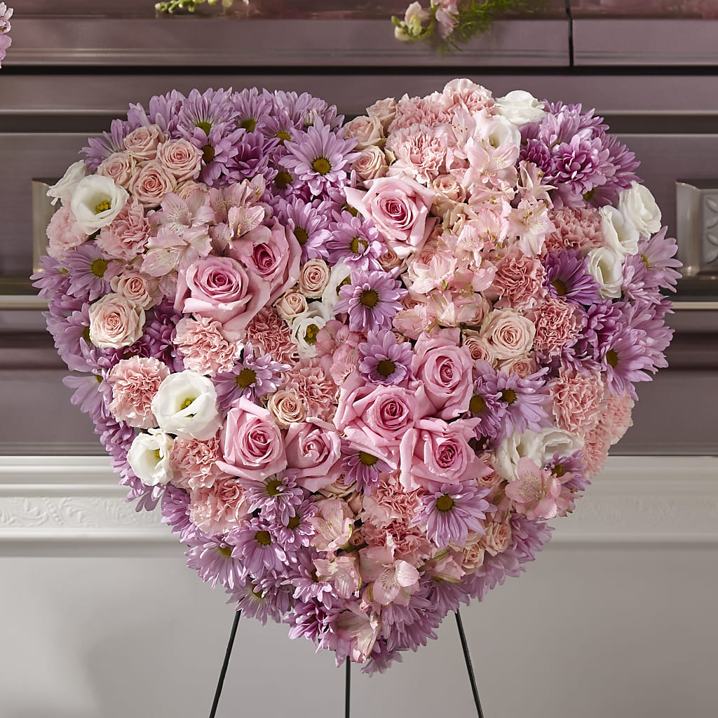 Heaven's Light Heart – Knaup Floral Inc, Cape Girardeau MO
