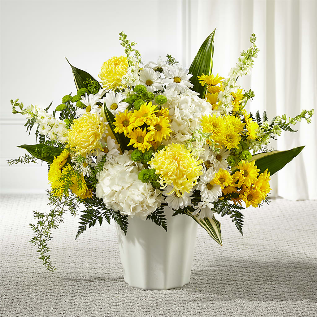 Unity & Grace Floor Basket – Knaup Floral Inc, Cape Girardeau MO
