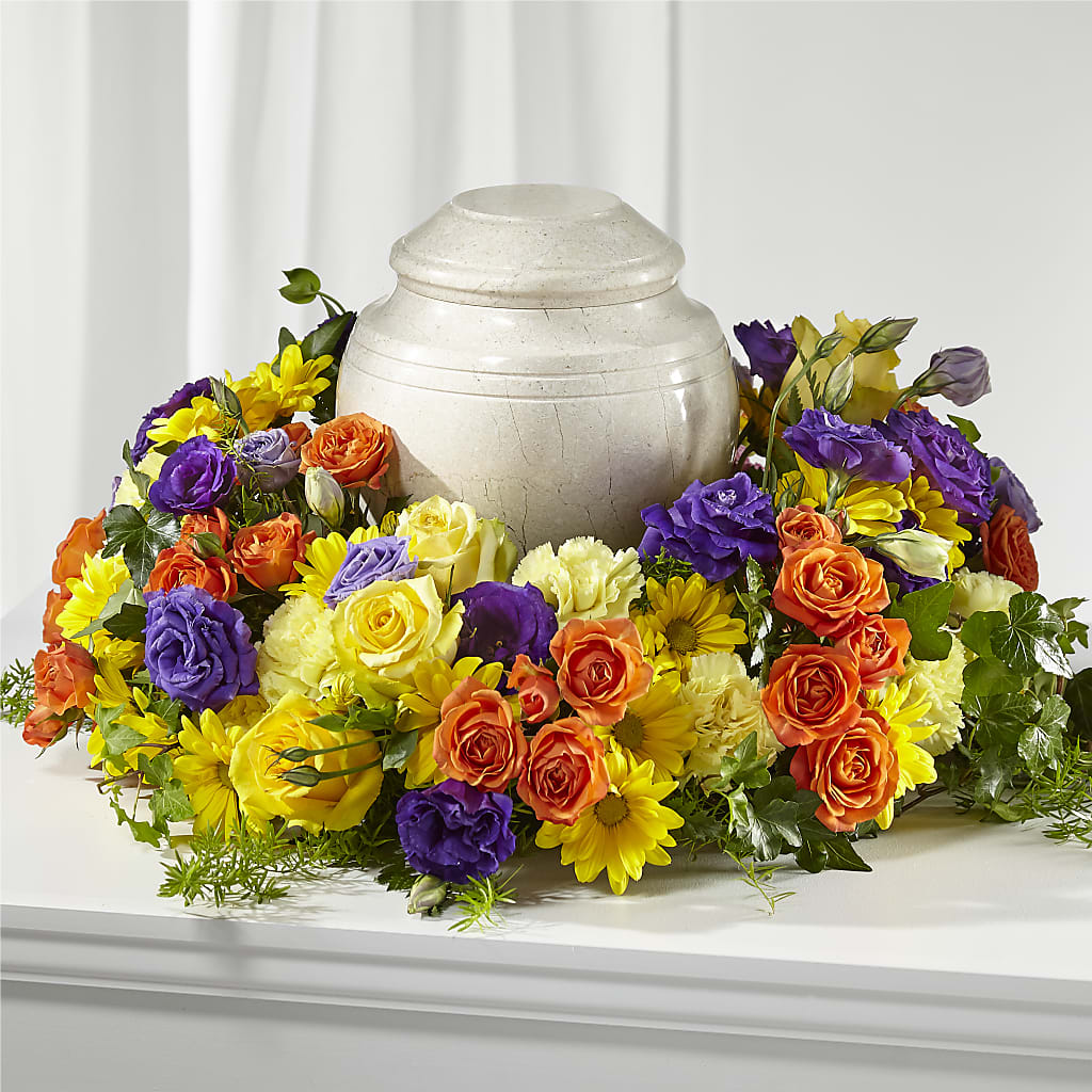Blossoms of Remembrance Cremation Adornment – Knaup Floral Inc, Cape Girardeau MO