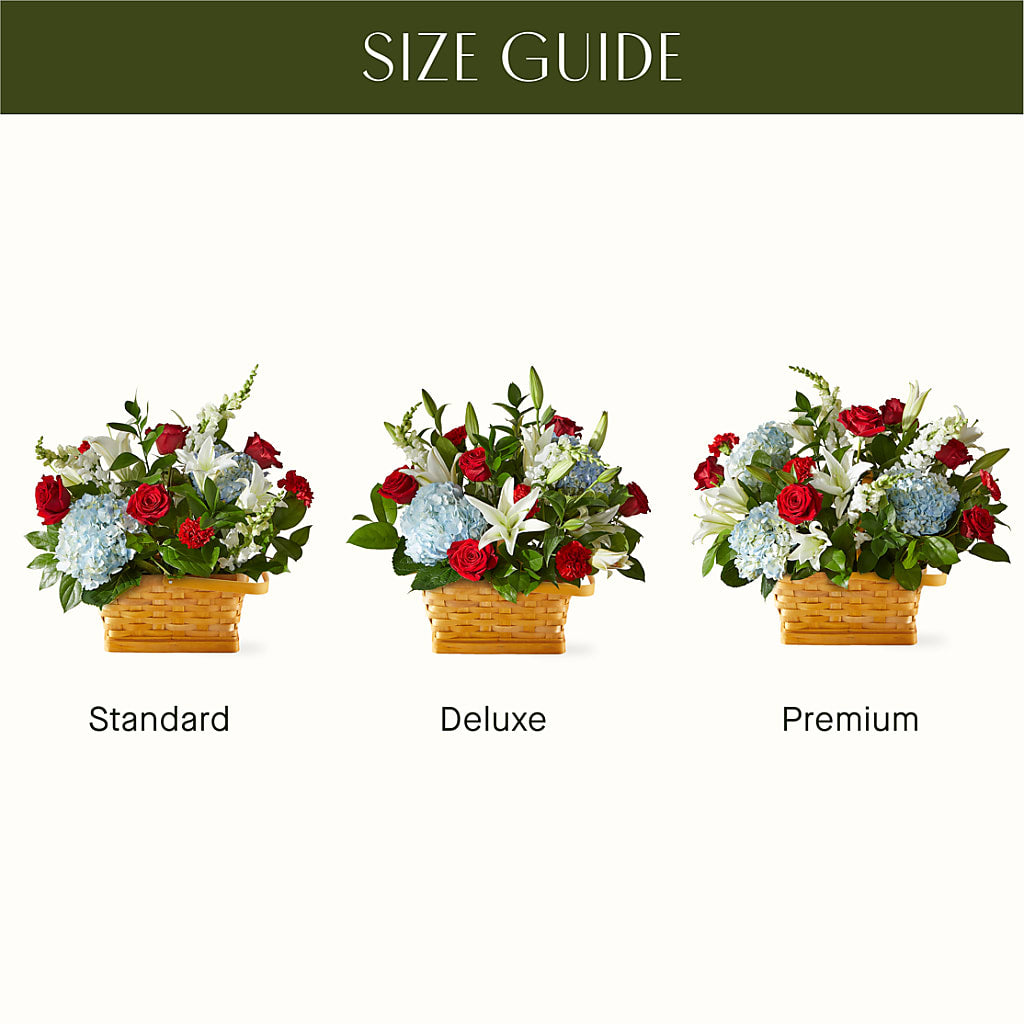 Greater Glory Basket – Knaup Floral Inc, Cape Girardeau MO