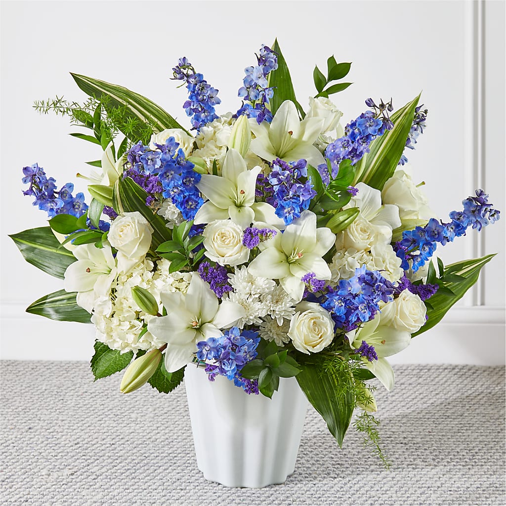 Take Comfort Floor Basket – Knaup Floral Inc, Cape Girardeau MO