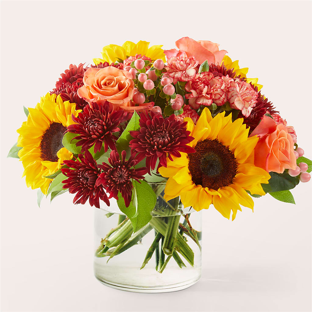 September Sunset Bouquet – Knaup Floral Inc, Cape Girardeau MO
