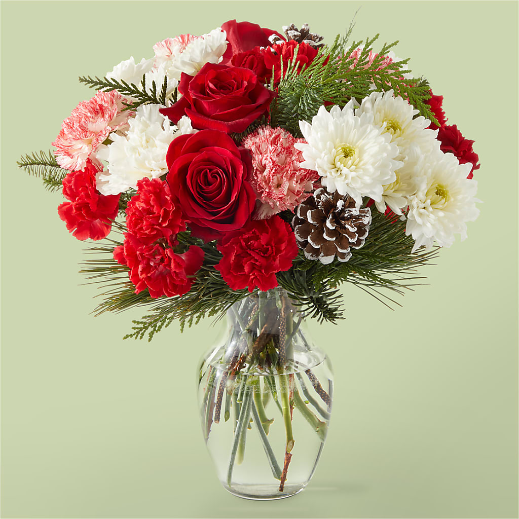 Candy Cane Lane Bouquet – Knaup Floral Inc, Cape Girardeau MO