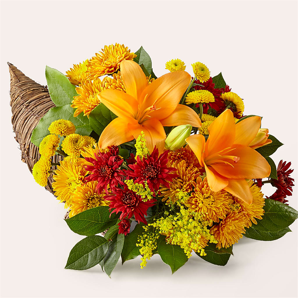 Feast of Color Cornucopia – Knaup Floral Inc, Cape Girardeau MO