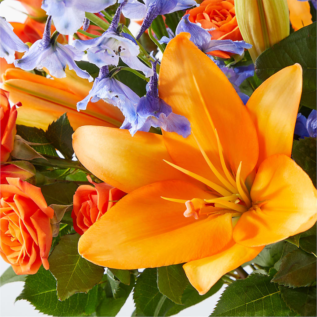 Radiant Citrus Bouquet –  Knaup Floral Inc, Cape Girardeau MO