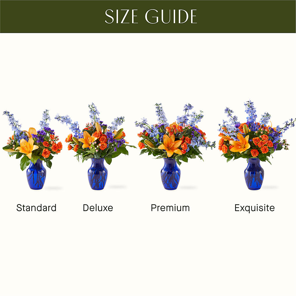 Radiant Citrus Bouquet –  Knaup Floral Inc, Cape Girardeau MO