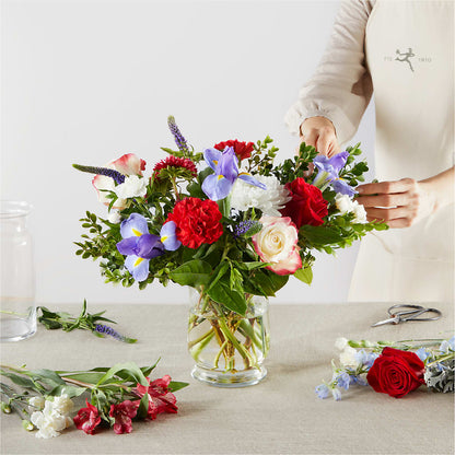 Star Spangled - A Florist Original –  Knaup Floral Inc, Cape Girardeau MO