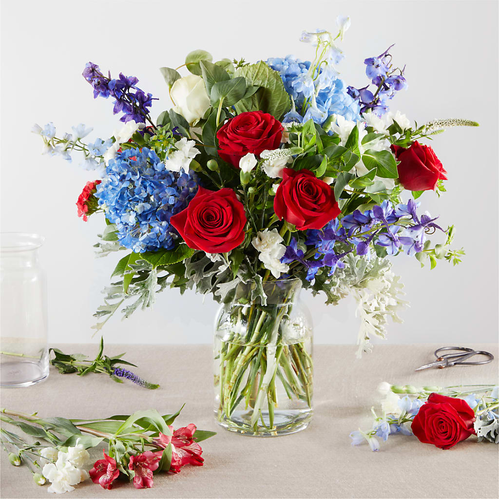 Star Spangled - A Florist Original –  Knaup Floral Inc, Cape Girardeau MO