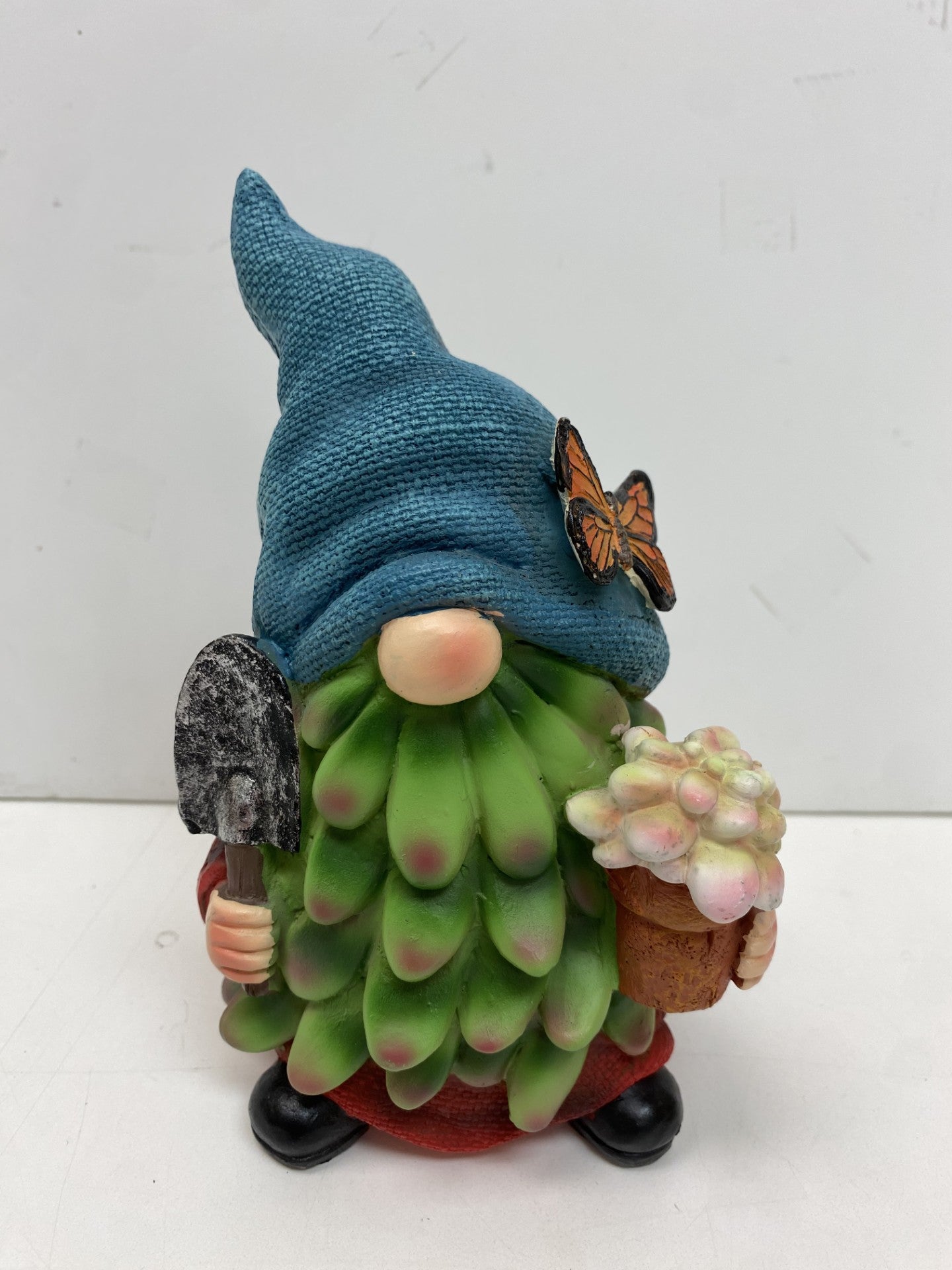 Sweet Succulents Garden Gnome Statue