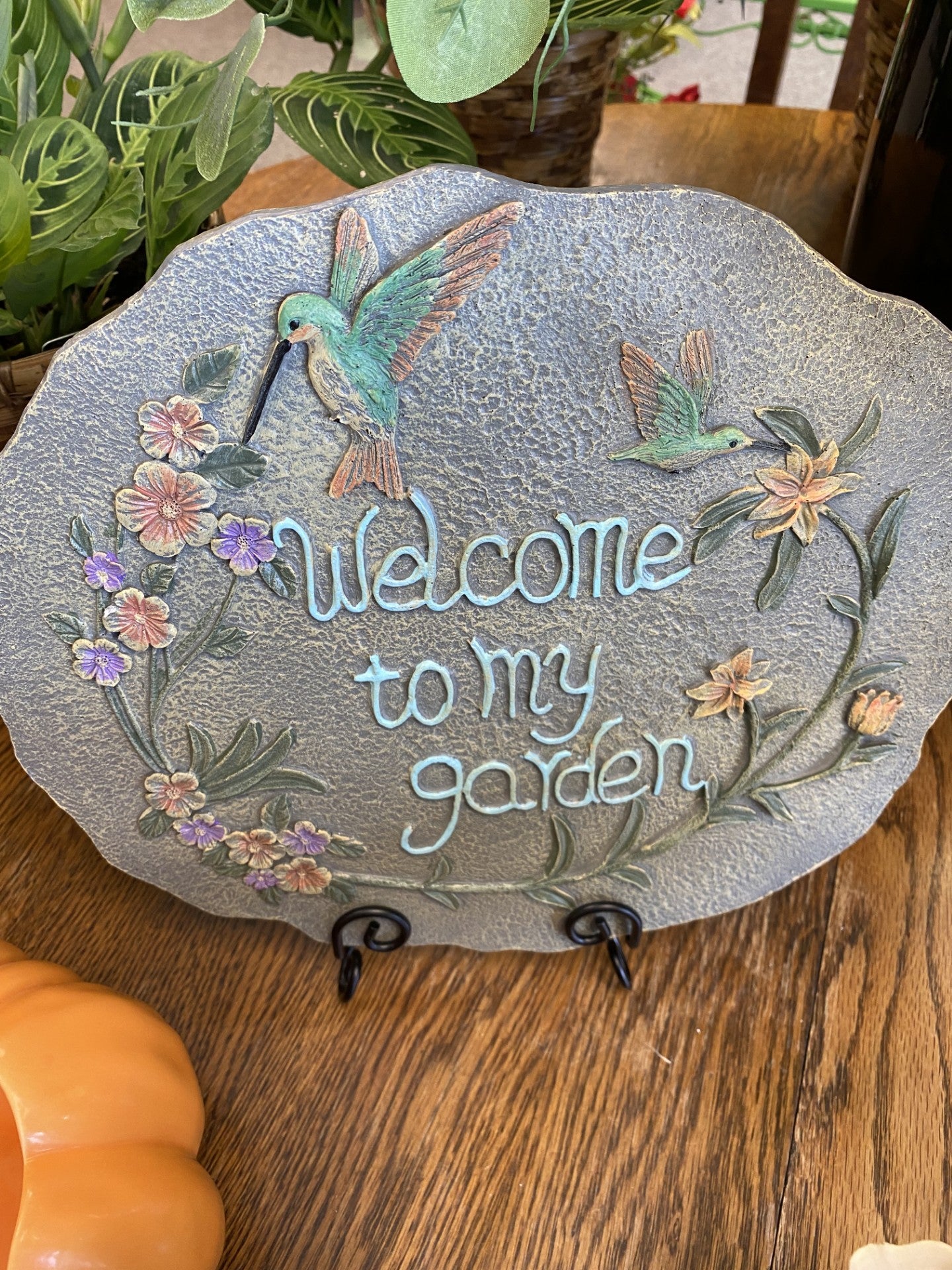Welcome To My Garden Stepping Stone