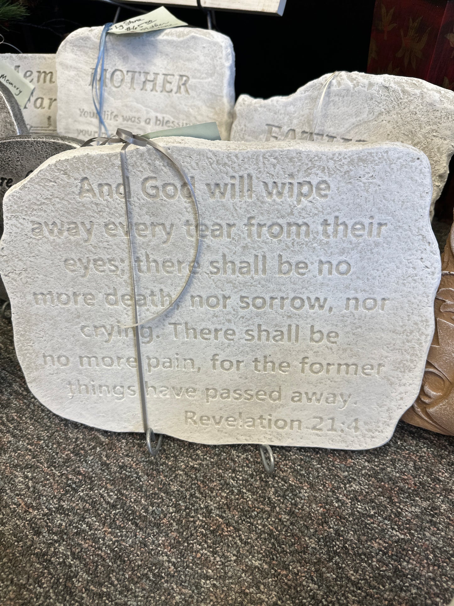 God will wipe every tear Stepping Stone