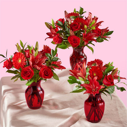 Burnin' Love Bouquet –  Knaup Floral Inc, Cape Girardeau MO