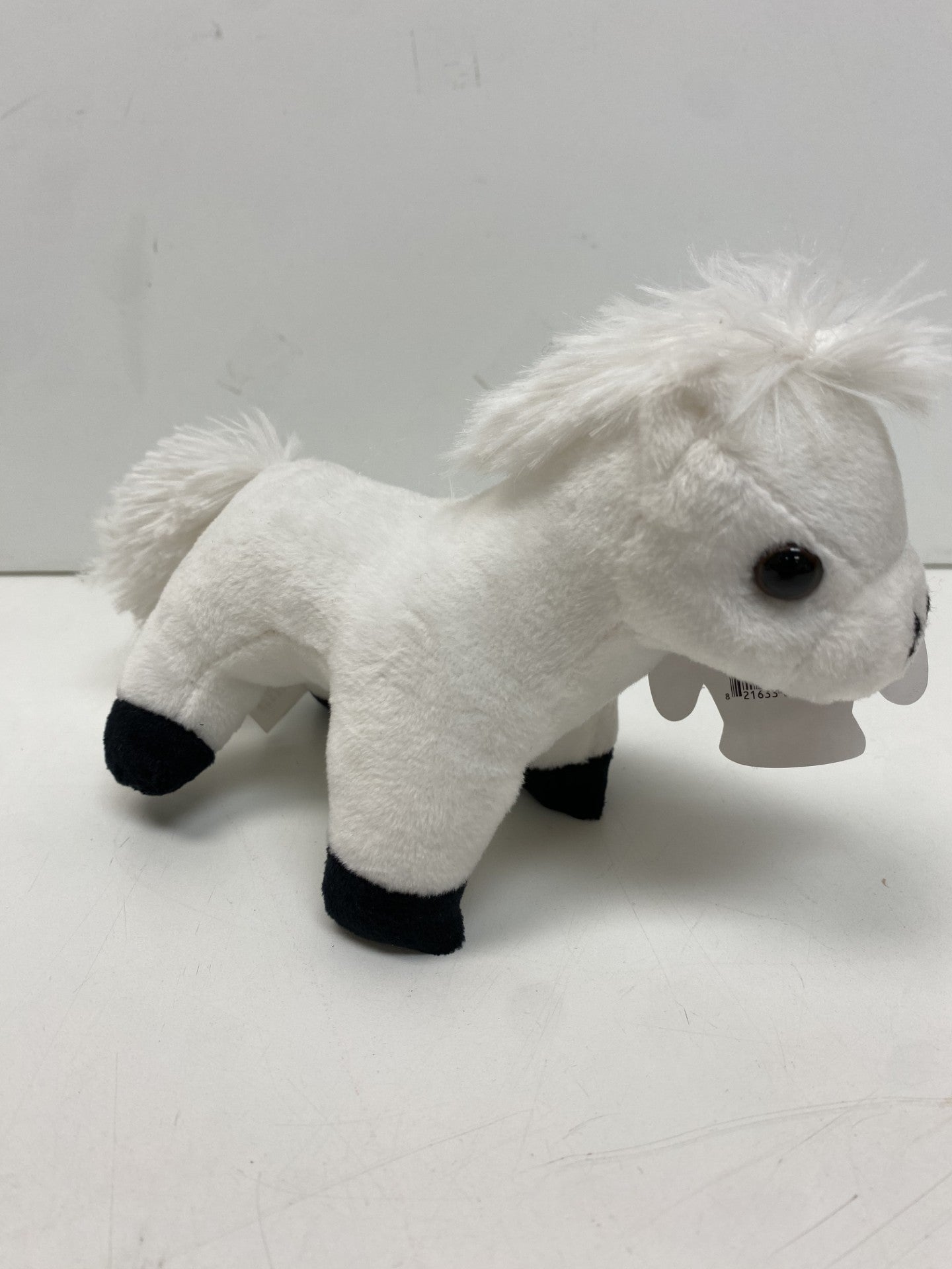 Plush Play Pony White