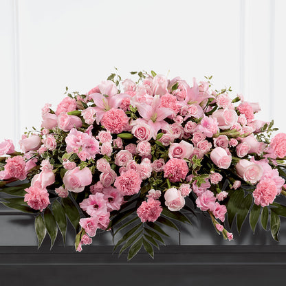 Garden of Comfort Casket Spray (Standard) –  Knaup Floral Inc, Cape Girardeau MO