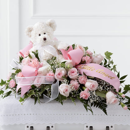Touch of Sympathy Casket Spray –  Knaup Floral Inc, Cape Girardeau MO