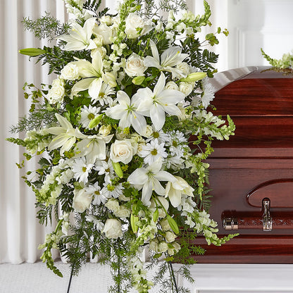 Loving Thoughts Standing Spray –  Knaup Floral Inc, Cape Girardeau MO