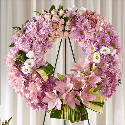 Gift of Warmth Wreath –  Knaup Floral Inc, Cape Girardeau MO