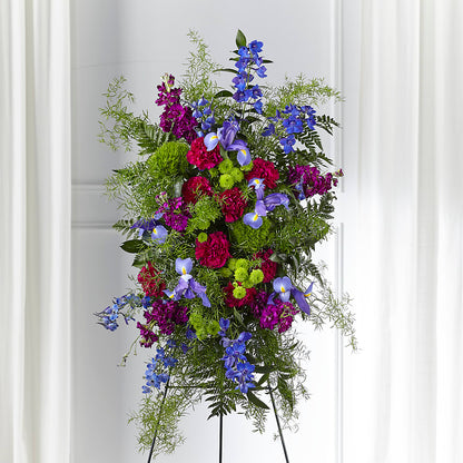 Heavenly Skies Standing Spray –  Knaup Floral Inc, Cape Girardeau MO