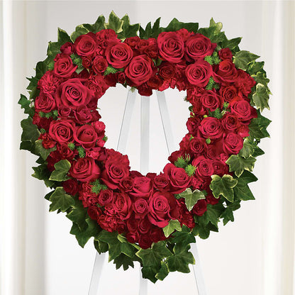 Wholehearted Standing Spray –  Knaup Floral Inc, Cape Girardeau MO