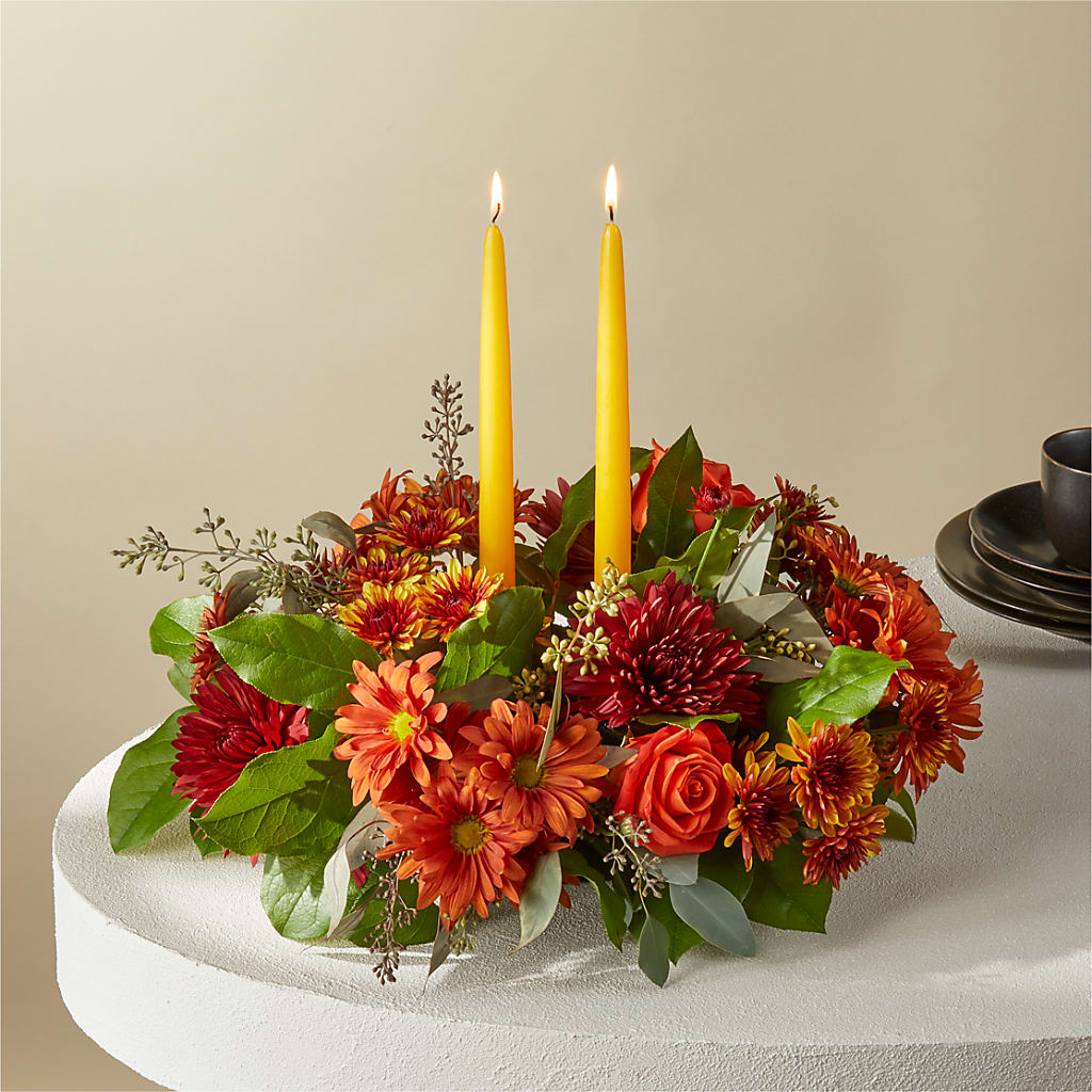 Ember Banquet Centerpiece –  Knaup Floral Inc, Cape Girardeau MO