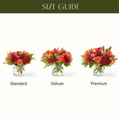 Crimson Leaves Bouquet –  Knaup Floral Inc, Cape Girardeau MO