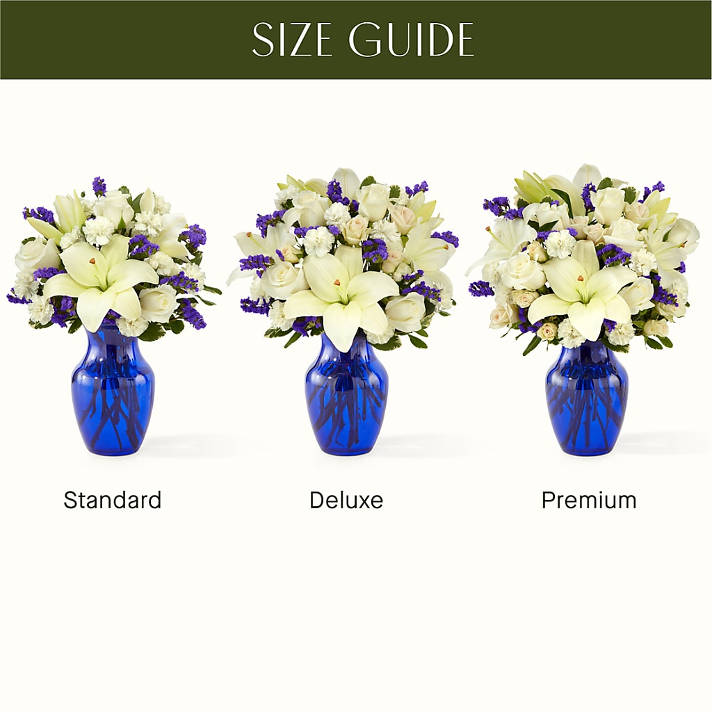 Sapphire Rush Bouquet –  Knaup Floral Inc, Cape Girardeau MO