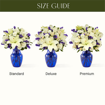 Sapphire Rush Bouquet –  Knaup Floral Inc, Cape Girardeau MO